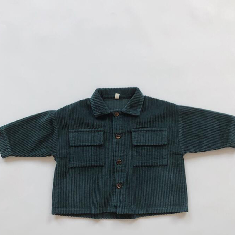 秋冬ベビー男の子女の子コーデュロイコート韓国日本スタイル子供 - Baby Clothing In Japan のレビューと価格
