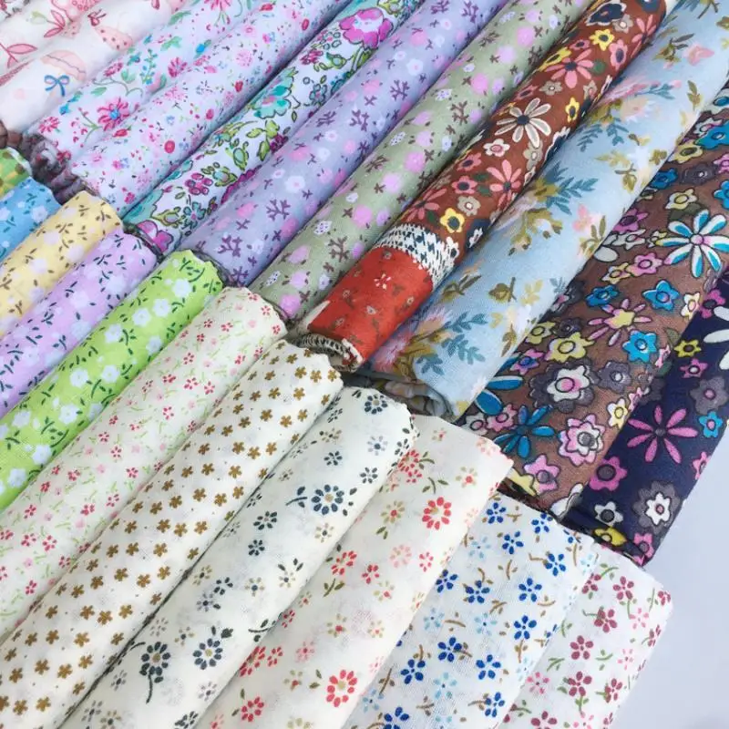純綿の田舎風花柄プリント生地、ベビー服、ドレス、手作り縫製、 - Baby Clothing Quilt のレビューと価格