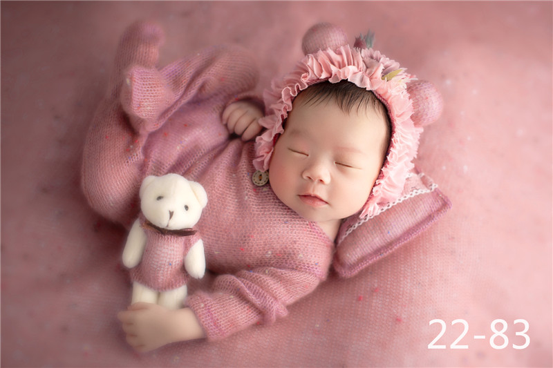 新生児の写真撮影の小道具新生児少年少女ロンパース帽子ベビーロ - Baby Clothing Products のレビューと価格